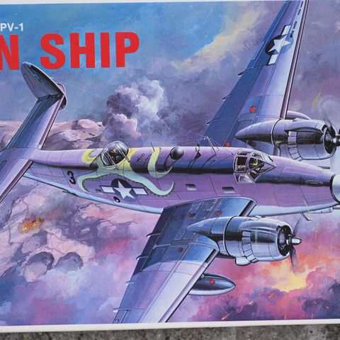 Academy 1/72 Lockheed Ventura am gunship.