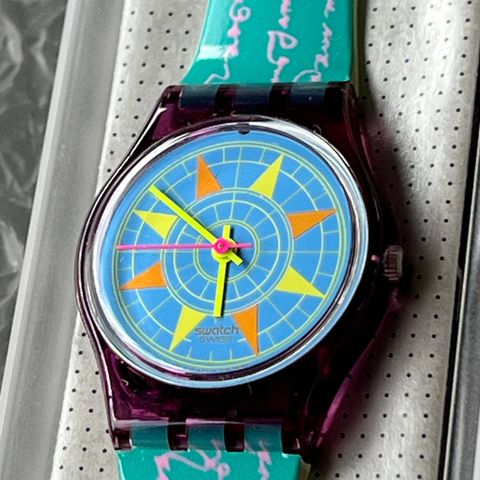 Swatch retro 1990 modell ubrukt dame/barne