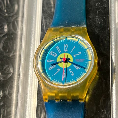 Swatch retro dame/barneklokke ubrukt fra 1990