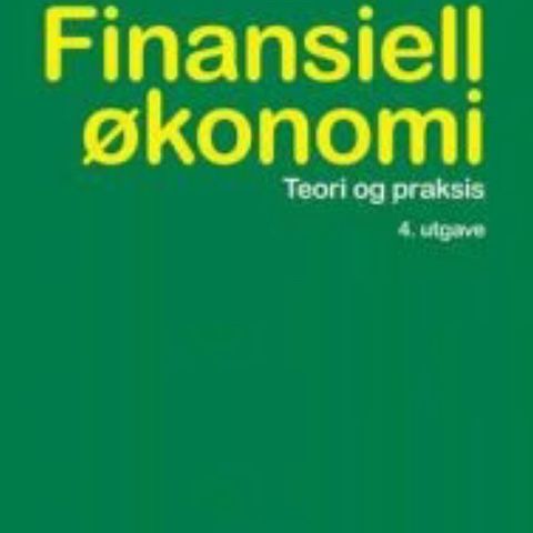 Finansiell økonomi. Teori og praksis