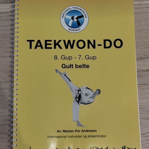 Taekwon-Do teorikompendium, gult belte ungdom/voksen