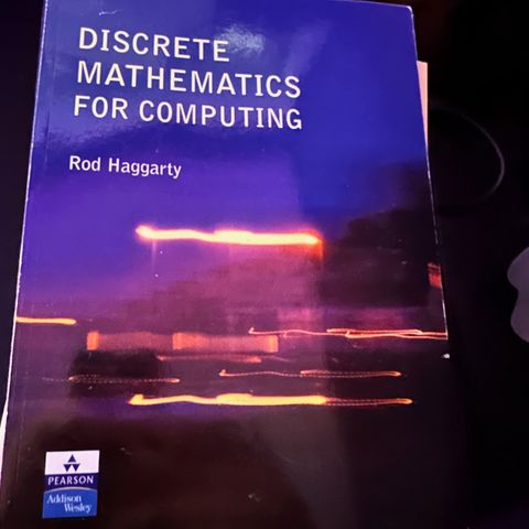 Discrete mathematics for computing