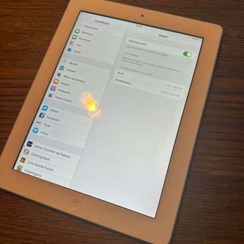 iPad 2 (2011) m/9,7 tommer skjerm og 32GB