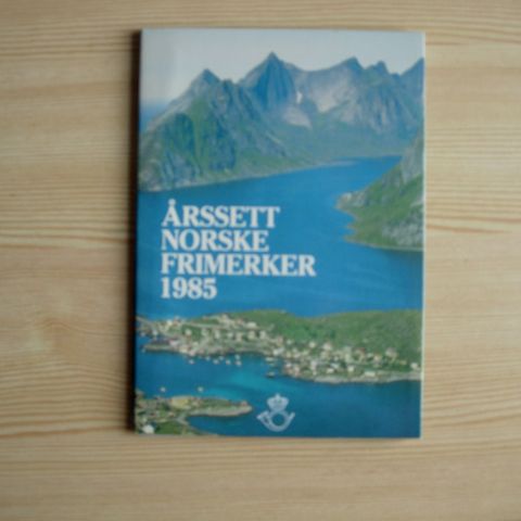 Årssett Norske frimerker 1985