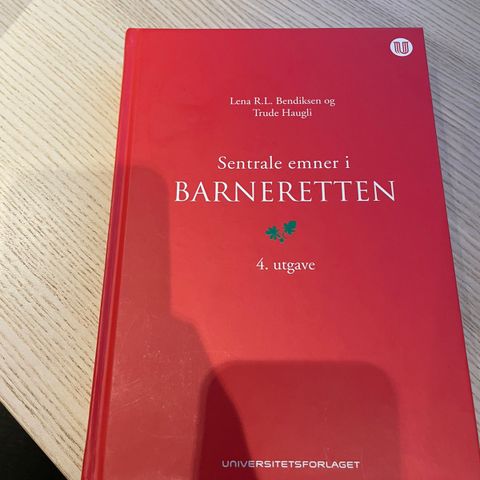 Sentrale emner i barnerett