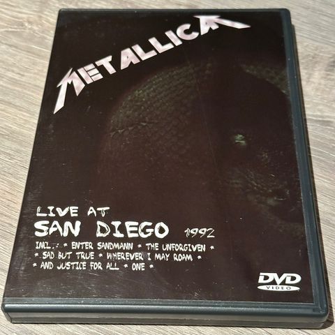 Metallica - Live at San Diego 1992