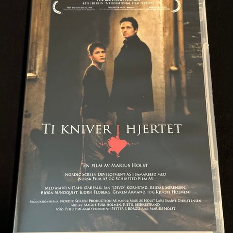 Ti Kniver I Hjertet (DVD)