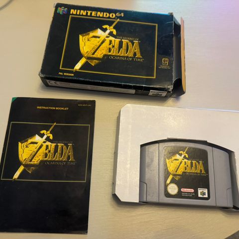 Zelda Ocarina of Time CIB