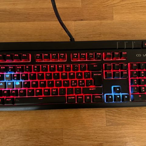 Corsair Gaming Strafe RGB MX Silent | Mekanisk gaming tastatur