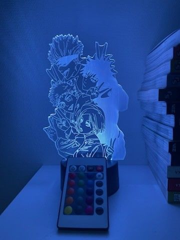 Anime led lampe