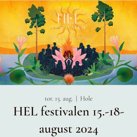 Soveplass 3 netter HEL festivalen Herøya, Hole 15-18 aug