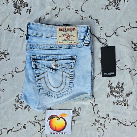 True Religion - Joey Lowrise Cut Off Shorts Ny W29/M