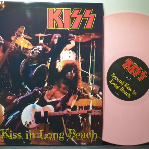 28380 Kiss - Second Kiss In Long Beach (pink vinyl) - LP