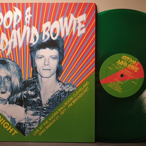 28300 Bowie, David & Iggy Pop - Sister Midnight - Agora Ballroom (green vinyl)