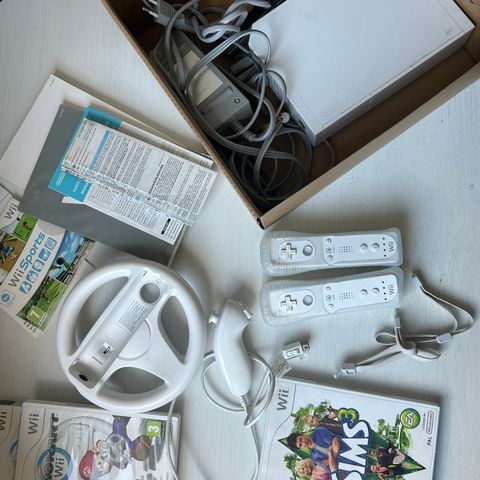 Nintendo Wii pakke med spill