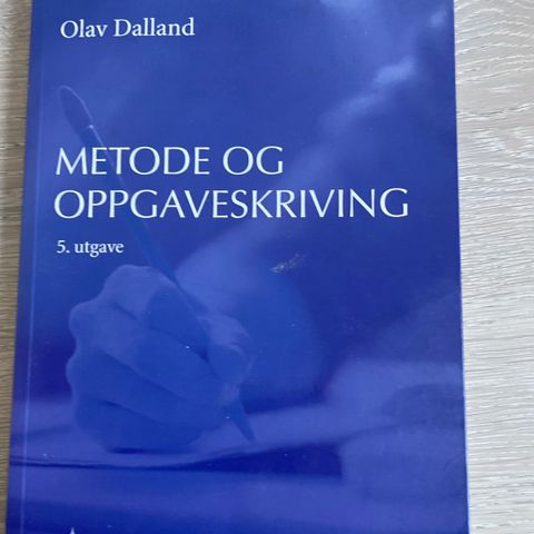 Olav Dalland, metode og oppgaveskriving, 5 utgave