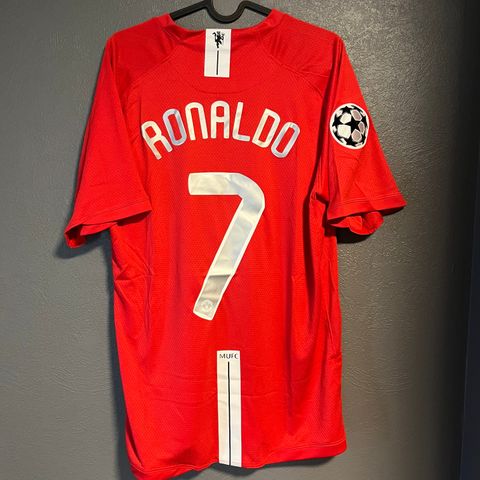 Manchester United drakt med #7 Ronaldo fra sesongen 07/08