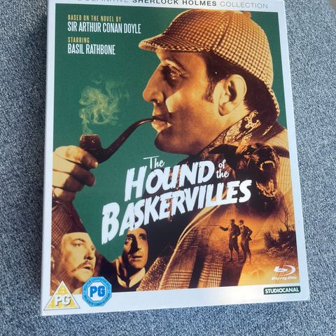 The Hound of the Baskervilles (blu-ray) Sherlock Holmes, film klassiker