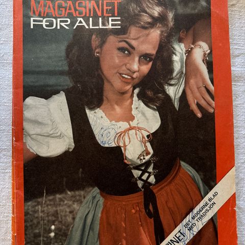 MAGASINET FOR ALLE - 6 UTGAVER FRA 1970 /PENE MAGASINER/samlet 240kr