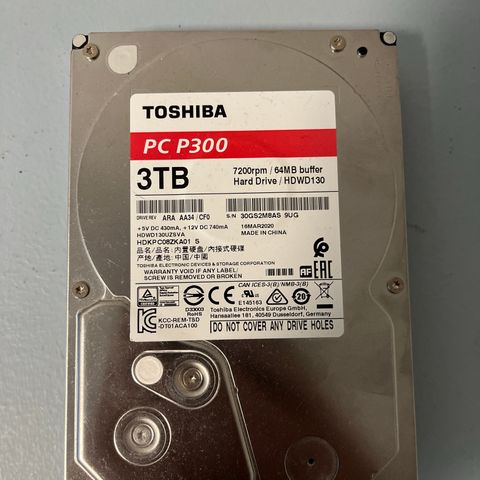 HDD 3TB