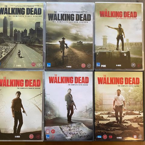 The Walking Dead sesong 1-6