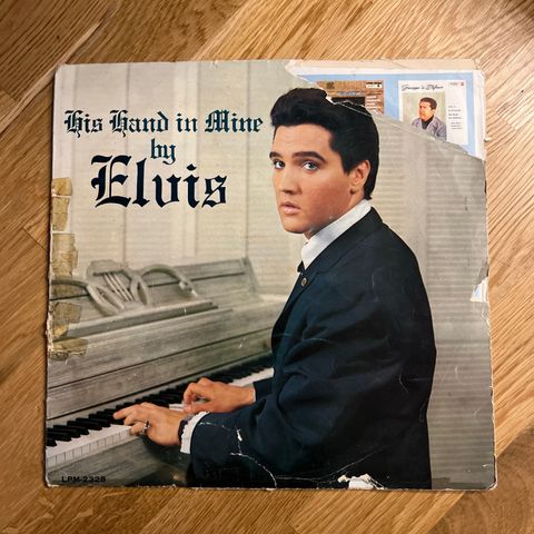 LP plate med selveste Elvis