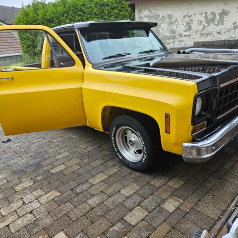 Caps, sun visor til Chevrolet pickup.