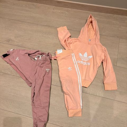 Joggedress, Adidas, hummle. Str 92