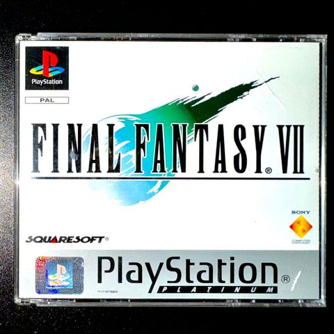 FINAL FANTASY VII Platinum PS1 PlayStation 1