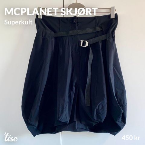 McPLANET skjørt - superkult!