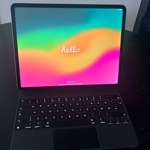 I pad Pro 12,9” Wi-Fi (2021)  128 GB  (stellagrå)