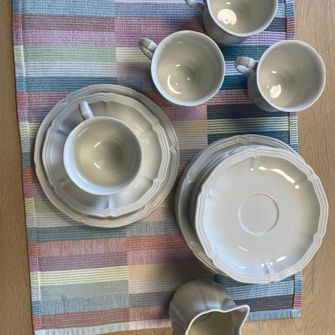 Manoir, Villeroy & Boch, deler til kaffeservise