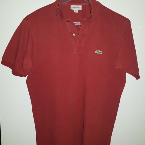 Lacoste Budrunder Pique skjorte 5/L