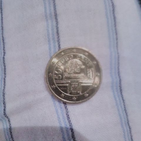 50 euro cent mynt