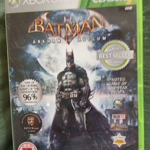 Slitt Batman arkhan asylum Xbox 360