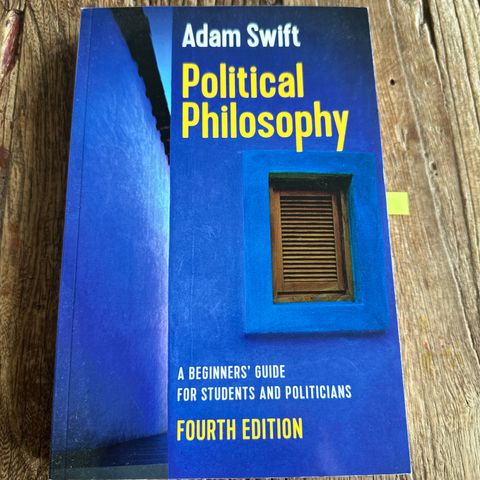 Political Philosophy, Adam Swift