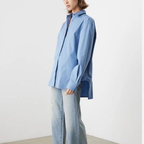 Toteme oversized poplin shirt