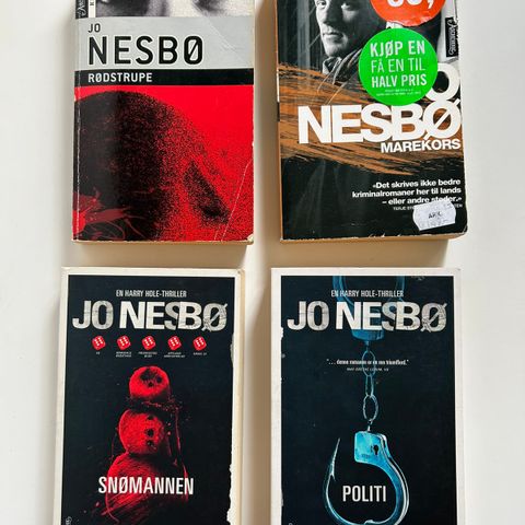 Jo Nesbø pocket bøker