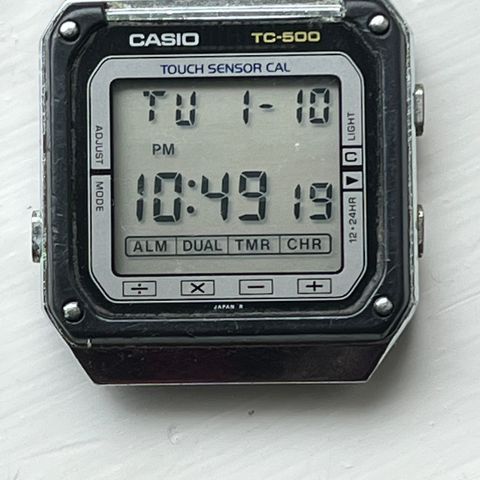 Casio TC-500 Touch sensor