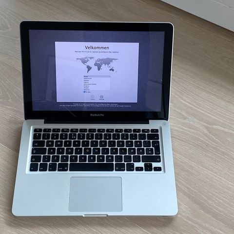 MacBook Pro 13-tommer, midten av 2012