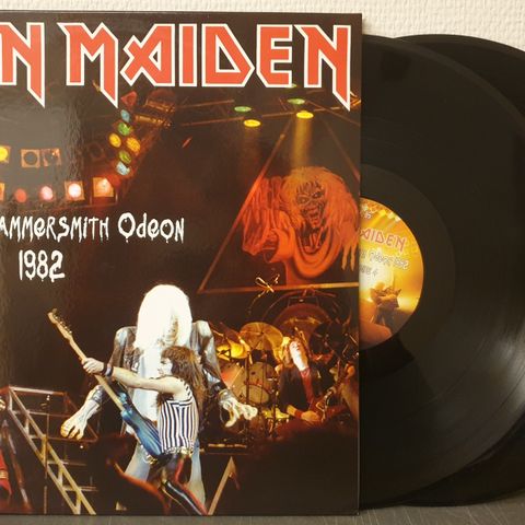 28343 Iron Maiden - Live At Hammersmith Odeon 1982 (2 LP) - LP