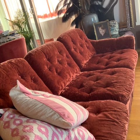 Sofa, vintage retro salong stoler