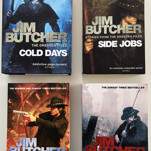 The Dresden Files bøker