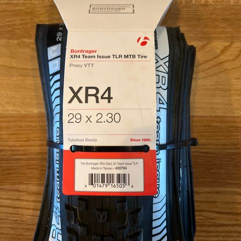 Bontrager XR4 dekk 29 x 2.30 stisykling