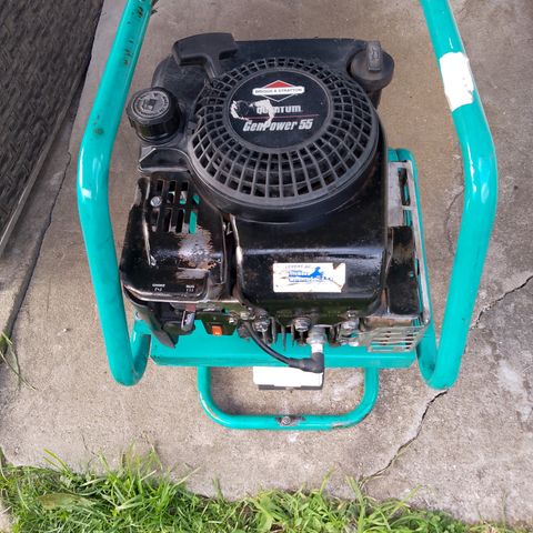 Strømaggregat m/Briggs & Stratton motor