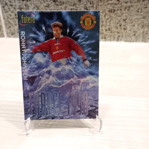 FotballKort Ronny Johnsen France 98 Man U NR 4254/8000