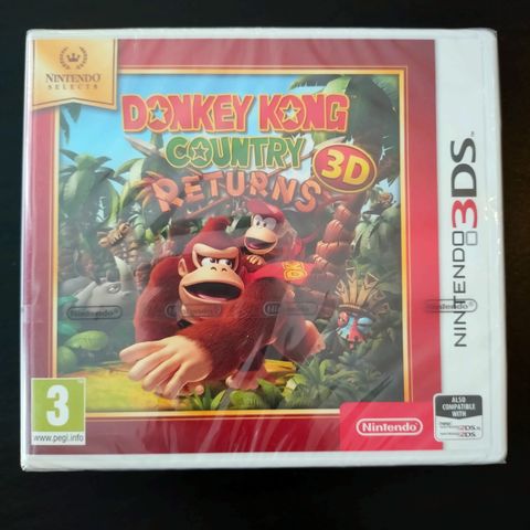 Donkey Kong Country Returns 3D til Nintendo 3DS