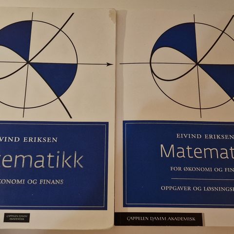 Matematikk for Økonomi og Finans