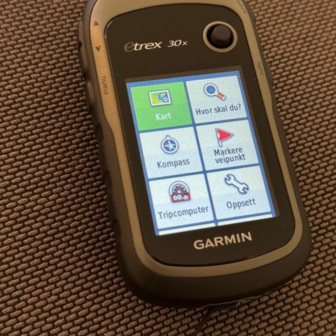 Garmin etrex 30x med topo norgeskart