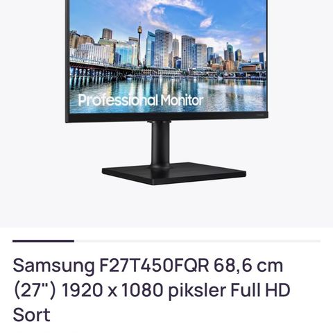 Samsung 27“ F27T450FQR